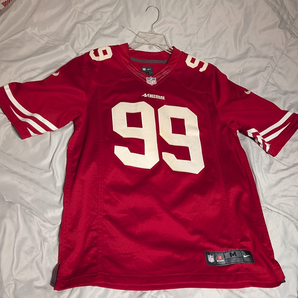 NFL Red and White Men's Jersey